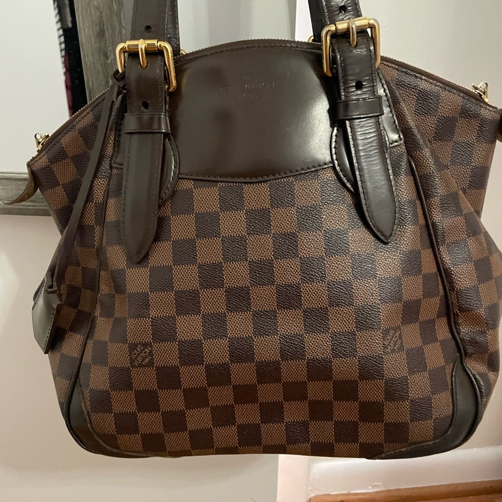 Louis Vuitton Brown Damier Ebene Tote